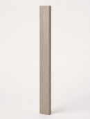Slatix End Trim - Grey Oak (T005)